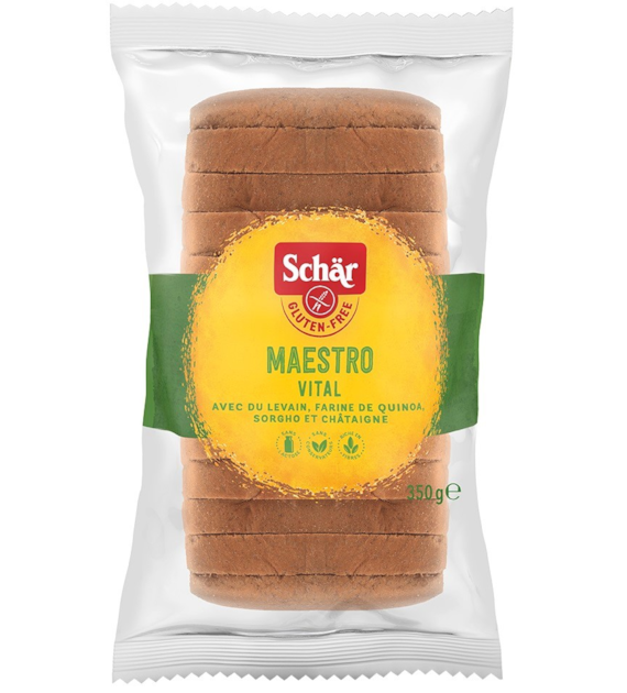 Maestro vital- chleb wieloziarnisty BEZGL. 350 g