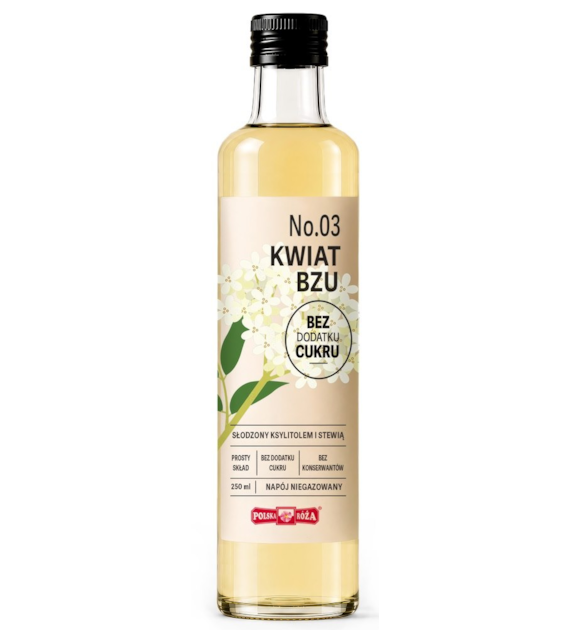 Napój No.03 Kwiat bzu bez dodatku cukru 250 ml