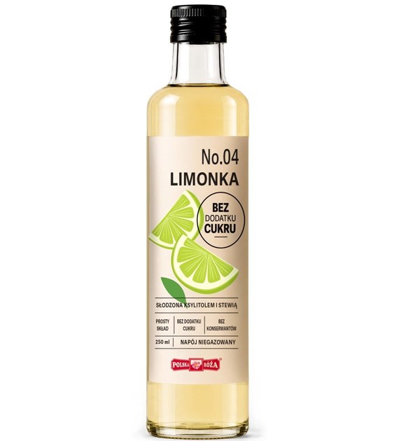 Napój No.04 Limonka bez dodatku cukru 250 ml