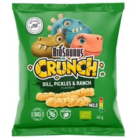 Chrupki kukurydziane Crunch o smaku koperek-pikle-sos ranczerski BEZGL. BIO 40 g
