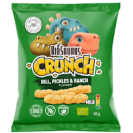 Chrupki kukurydziane Crunch o smaku koperek-pikle-sos ranczerski BEZGL. BIO 40 g