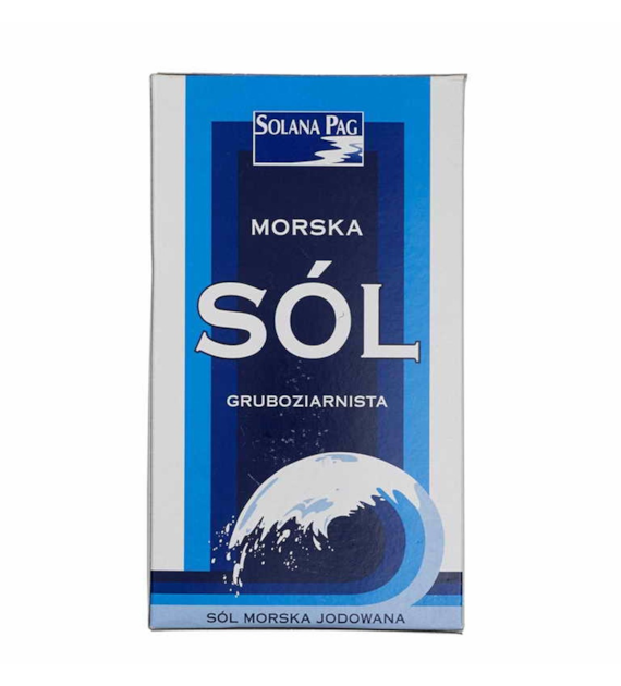 Sól morska gruboziarnista 1 kg