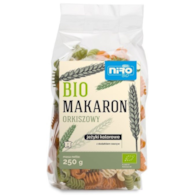 Makaron orkiszowy jeżyki kolorowe BIO 250 g