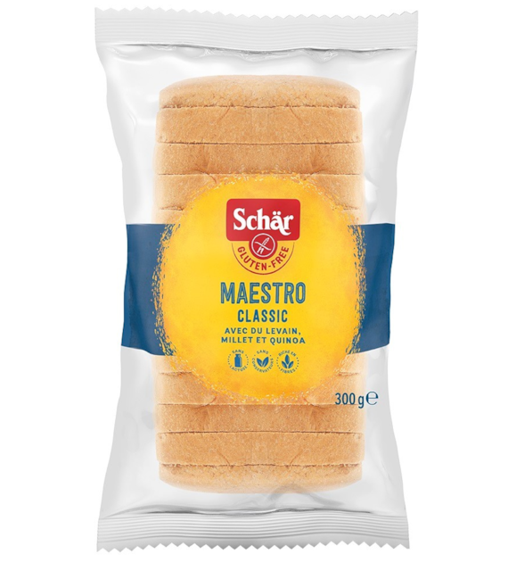 Maestro classic- chleb biały BEZGL. 300 g