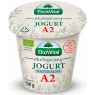 Jogurt naturalny z mleka A2 BIO 150 g