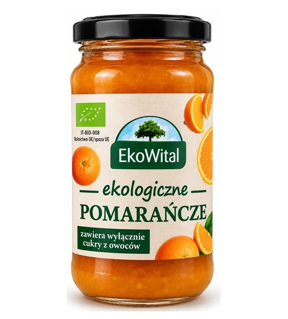 Mus pomarańczowy bez dodatku cukru BIO 250 g