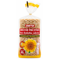 Kruche pieczywo ze słonecznikiem 80 g