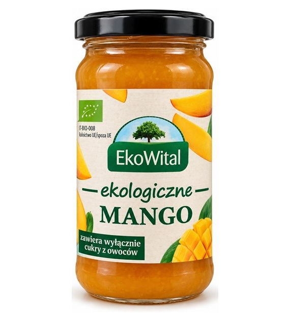 Mus z mango bez dodatku cukru BIO 250 g