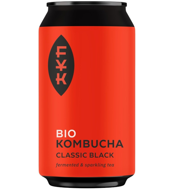 Kombucha Classic black BIO 330 ml