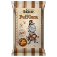 Chrupki kukurydziane Puffcorn o smaku słonego masła BEZGL. BIO 50 g