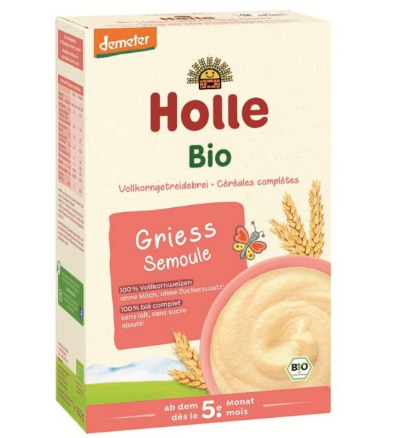 Kaszka manna pełnoziarnista od 5 m-ca BIO 250 g