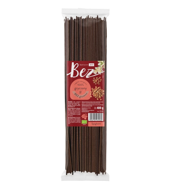 Makaron gryczany spaghetti  bezglutenowy BIO 400 g