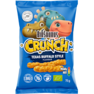 Chrupki kukurydziane Crunch o smaku texas buffalo BEZGL. BIO 75 g