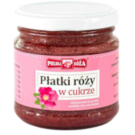 Płatki róży w cukrze 220 g