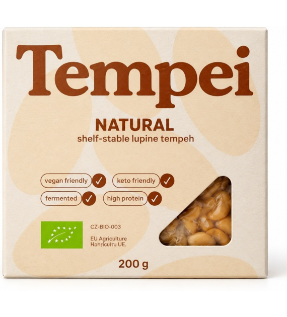 Tempeh z łubinu naturalny BIO 200 g
