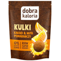 Kulki daktylowe kakao & pomarańcza bez dodatku cukru 65g