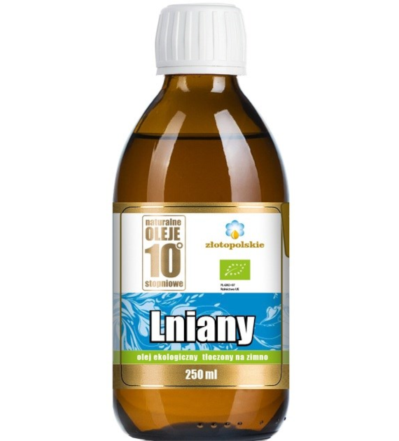 Olej lniany BIO 250 ml