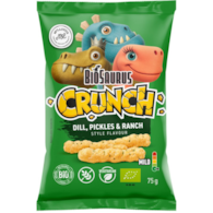 Chrupki kukurydziane Crunch o smaku koperek-pikle-sos ranczerski BEZGL. BIO 75 g