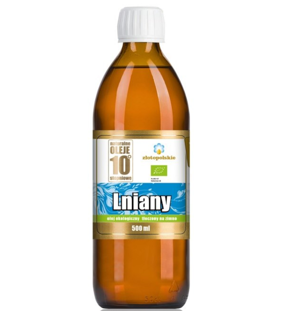 Olej lniany  BIO 500 ml