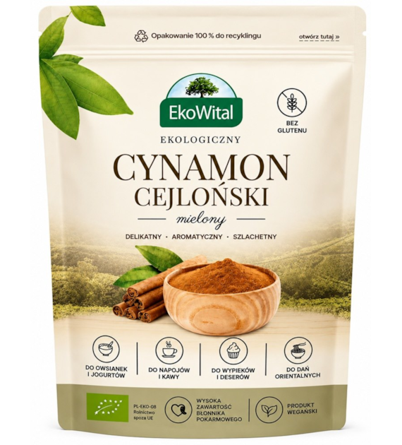 Cynamon Cejloński BIO 50g