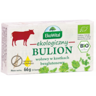 Bulion wołowy w kostkach bez oleju palmowego BEZGL. BIO 66 g