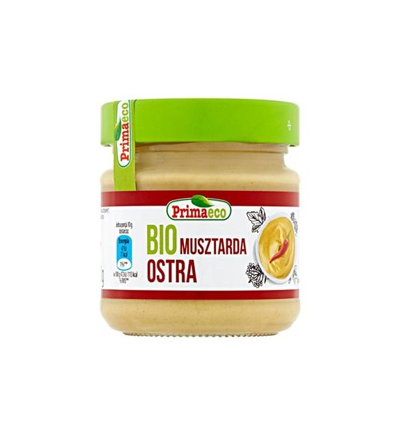 Musztarda ostra BIO 170 g