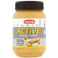 Pasta orzechowa Active– 100% orzeszków arachidowych 470 g