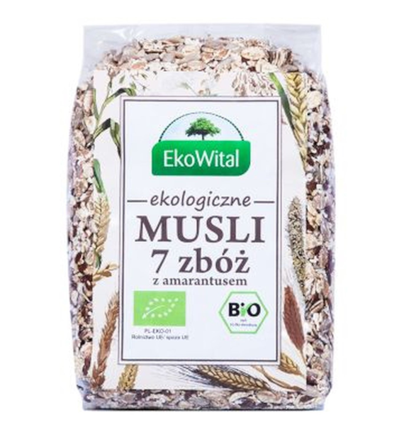 Musli 7 zbóż z amarantusem BIO 300 g