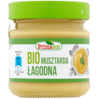 Musztarda łagodna BIO 170 g