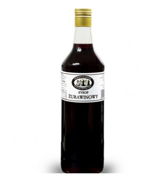 Żurawina syrop owocowy 1 l