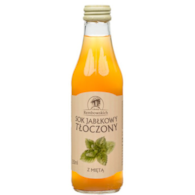 Sok jabłkowy tłoczony z miętą 250 ml