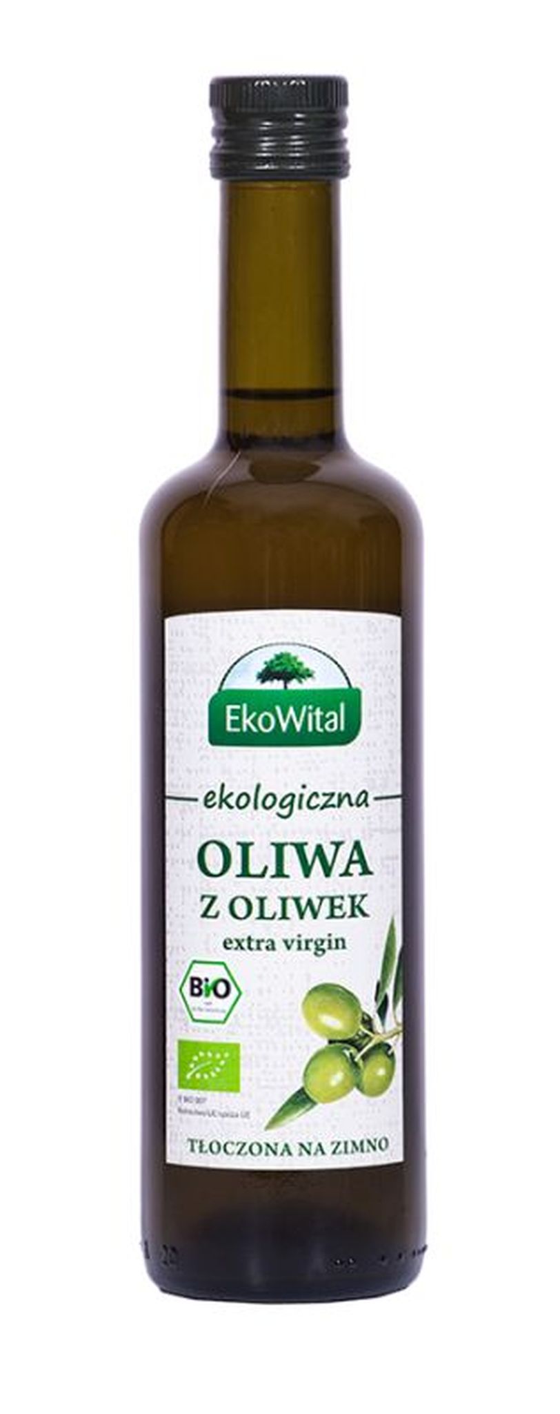 Oliwa z oliwek extra virgin BIO 500 ml