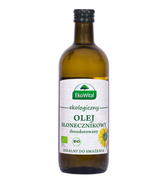Olej słonecznikowy do smażenia BIO 1 l