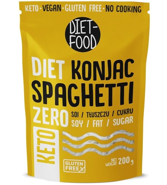 Makaron KONJAC spaghetti shirataki BEZGL. 200 g
