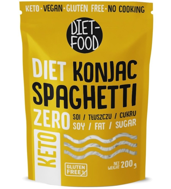 Makaron KONJAC spaghetti shirataki BEZGL. 200 g