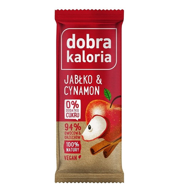 Baton owocowy jabłko & cynamon 35 g