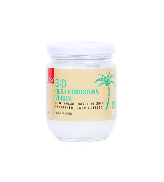 Olej kokosowy virgin BIO 200 ml/ 184 g