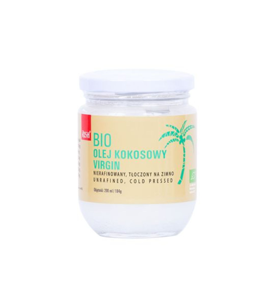 Olej kokosowy virgin BIO 200 ml/ 184 g